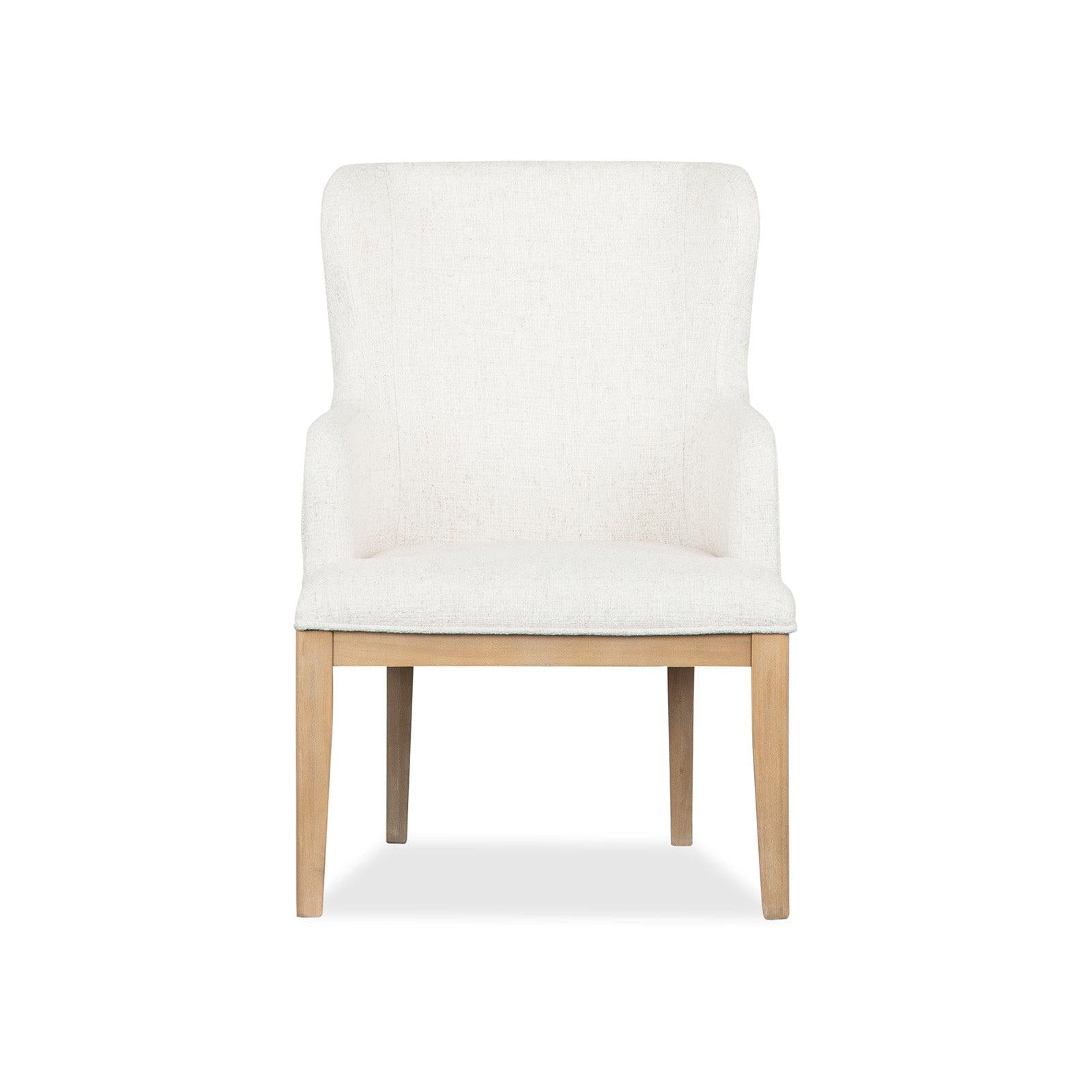 Magnussen Home Somerset Butternut Upholstered Arm Chair Set of 2