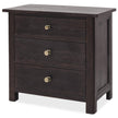 Hooker Furniture Driftwood Three-Drawer Nightstand
