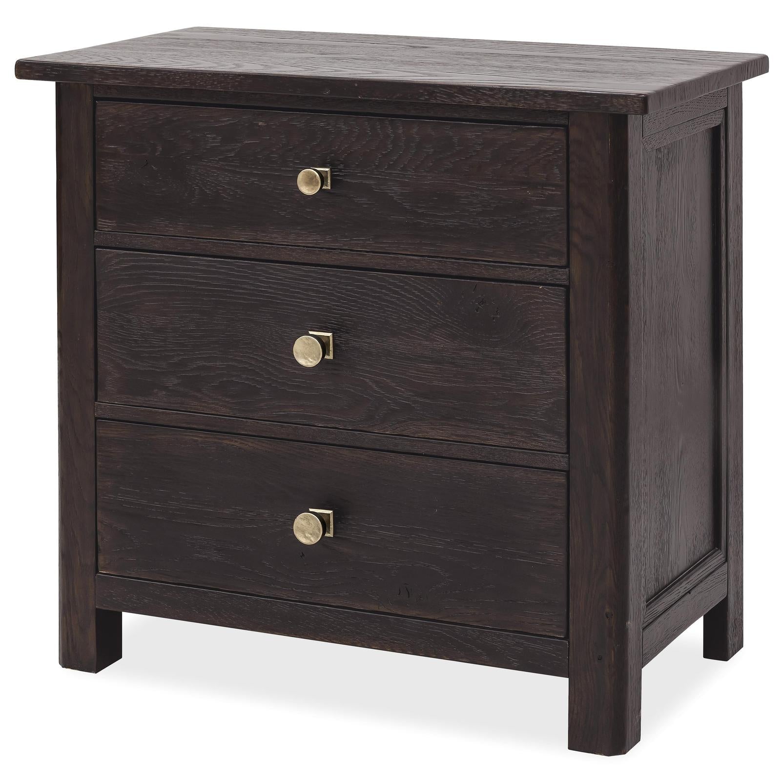 Hooker Furniture Driftwood Three-Drawer Nightstand