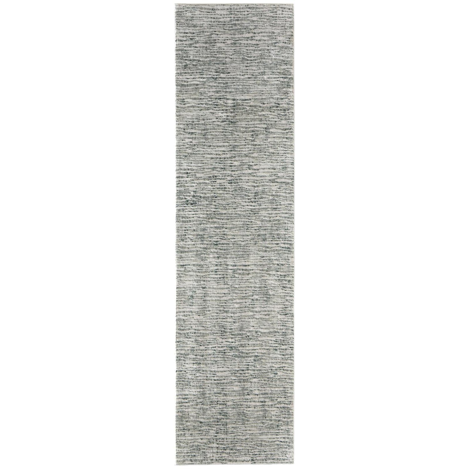 Feizy Atwell 3218F Transitional Abstract Rug in Gray/Green/Ivory