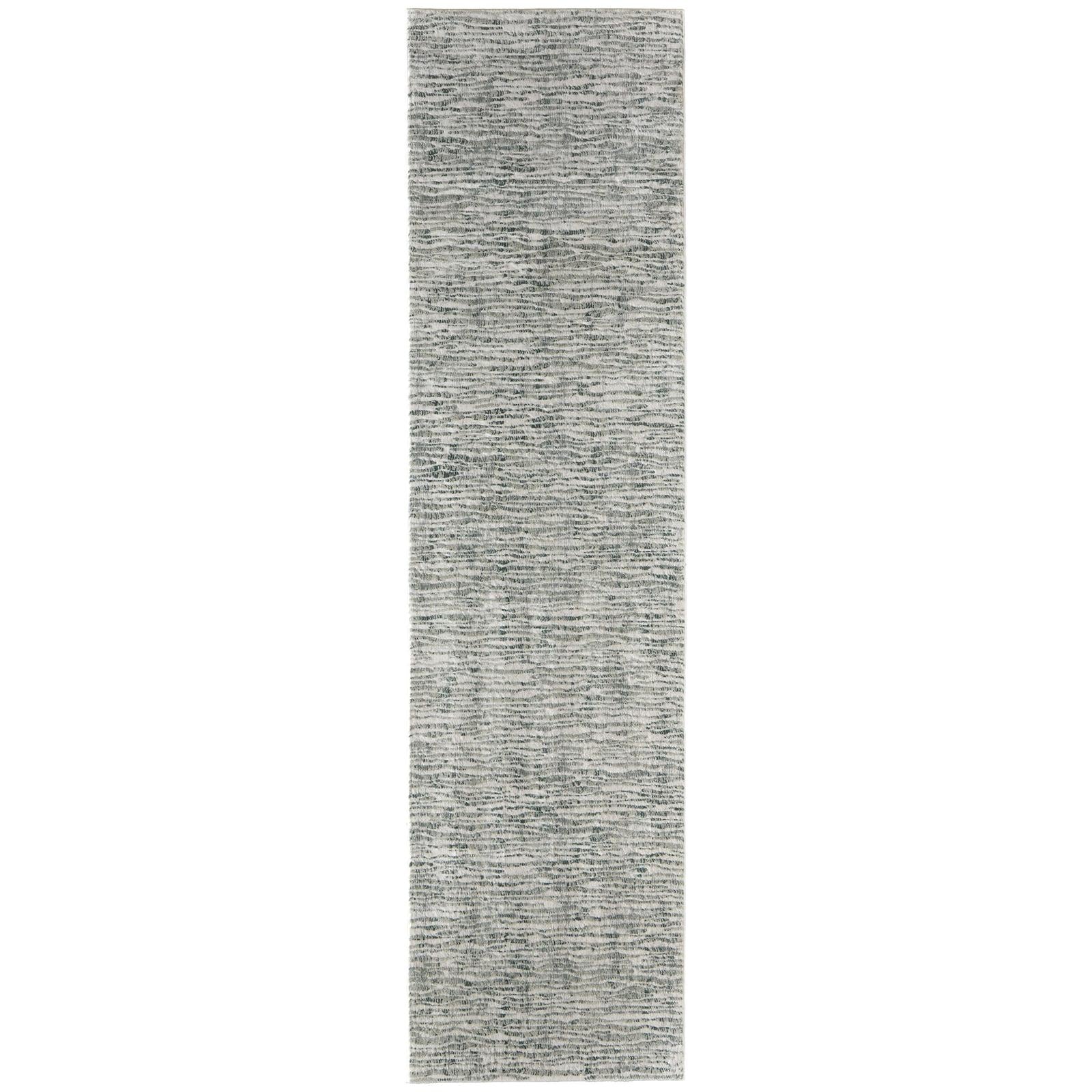 Feizy Atwell 3218F Transitional Abstract Rug in Gray/Green/Ivory