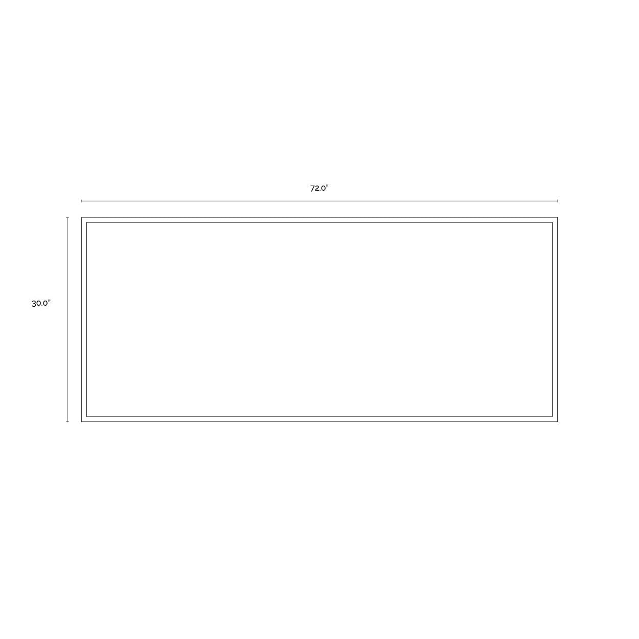 Sunpan Frequency Silver Floater Frame