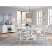 Magnussen Home Charleston Extendable Round Dining Table