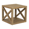 Sunset West Coastal Teak X End Table