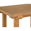 Magnussen Home Lindon Belgian Wheat Rectangular End Table