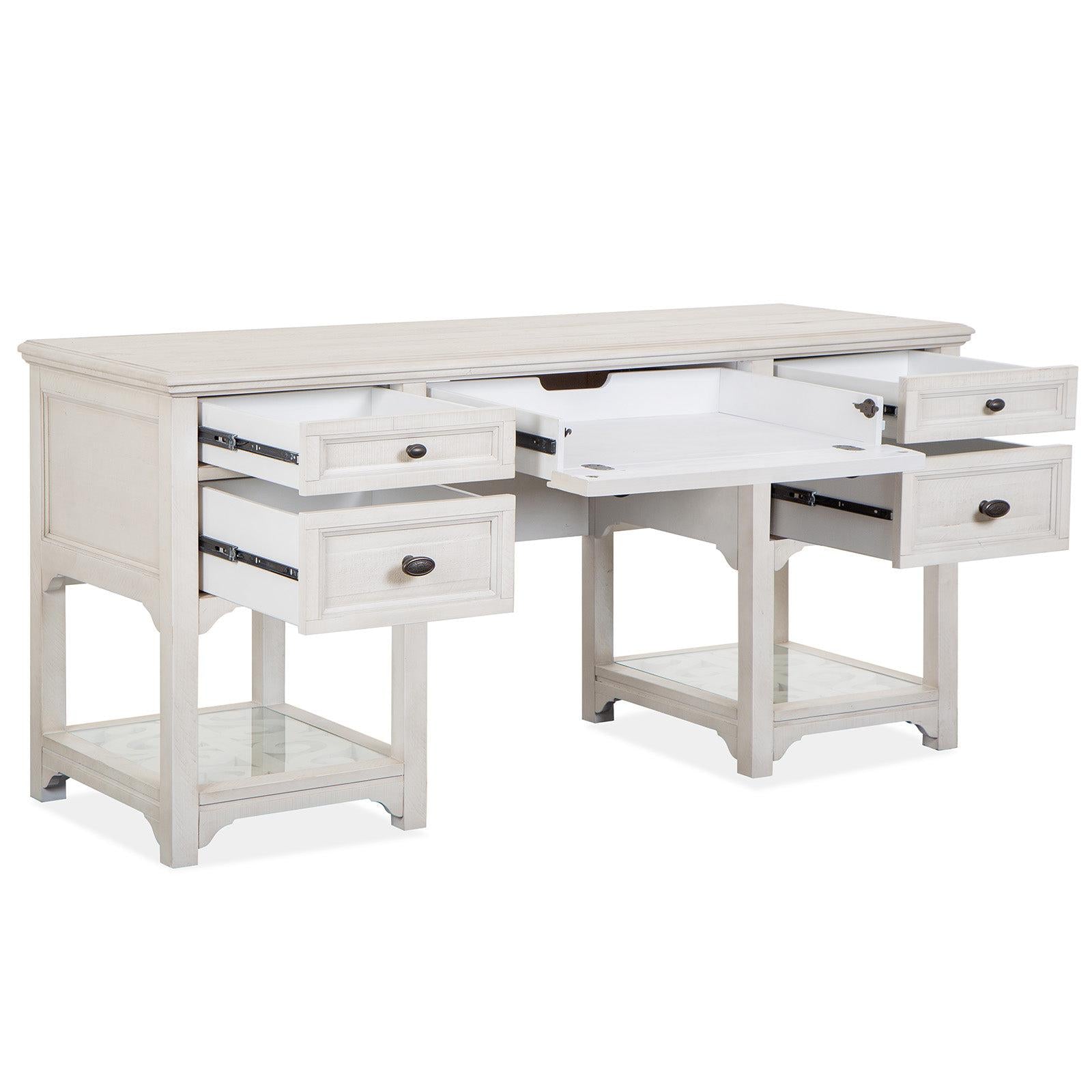 Magnussen Home Bronwyn Alabaster Desk