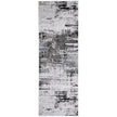 Feizy Prasad 39N9F Modern Abstract in Ivory/Gray/Taupe