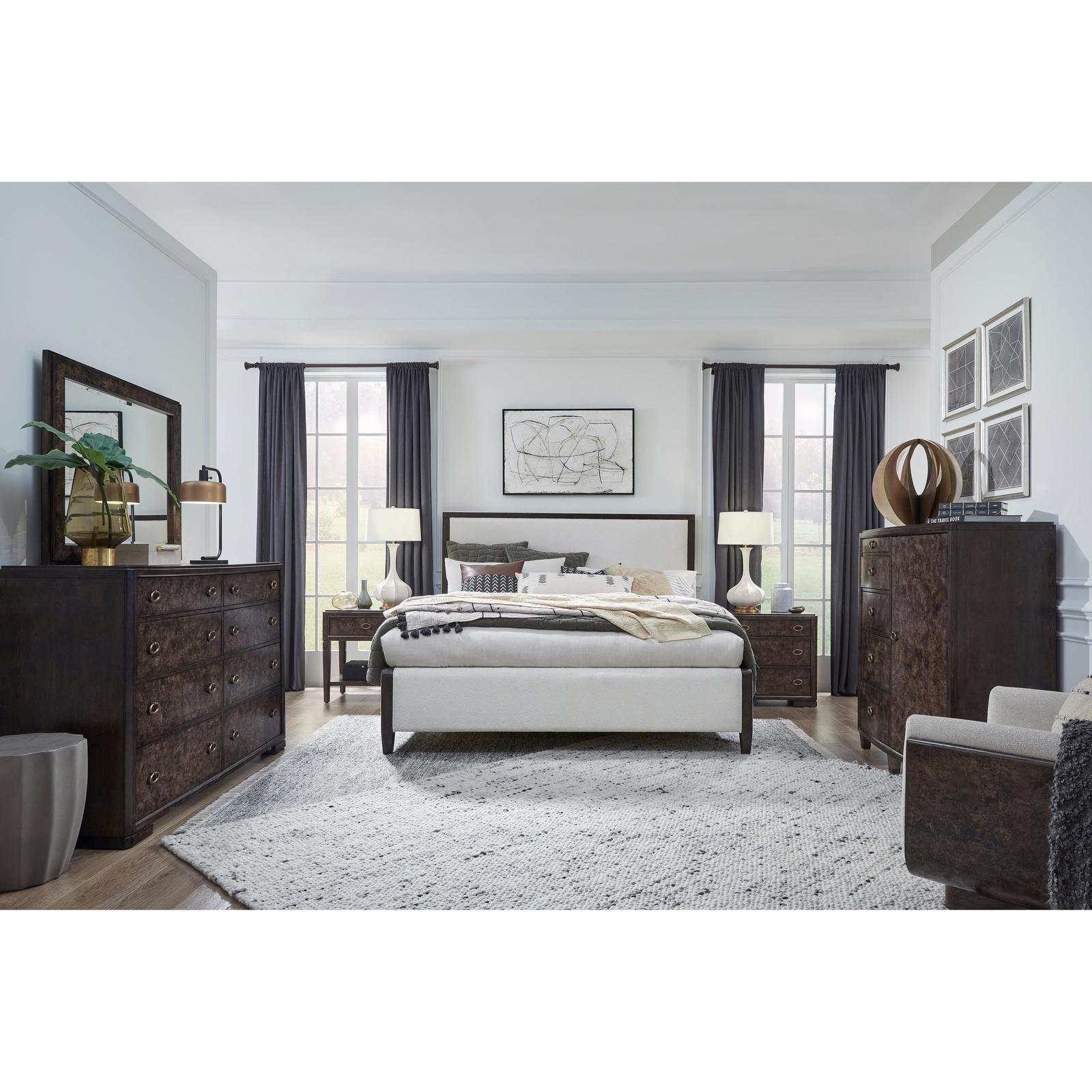Magnussen Home Rowan Espresso Drawer Nightstand