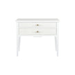 Chelsea House White Georgian Lowboy Cabinet