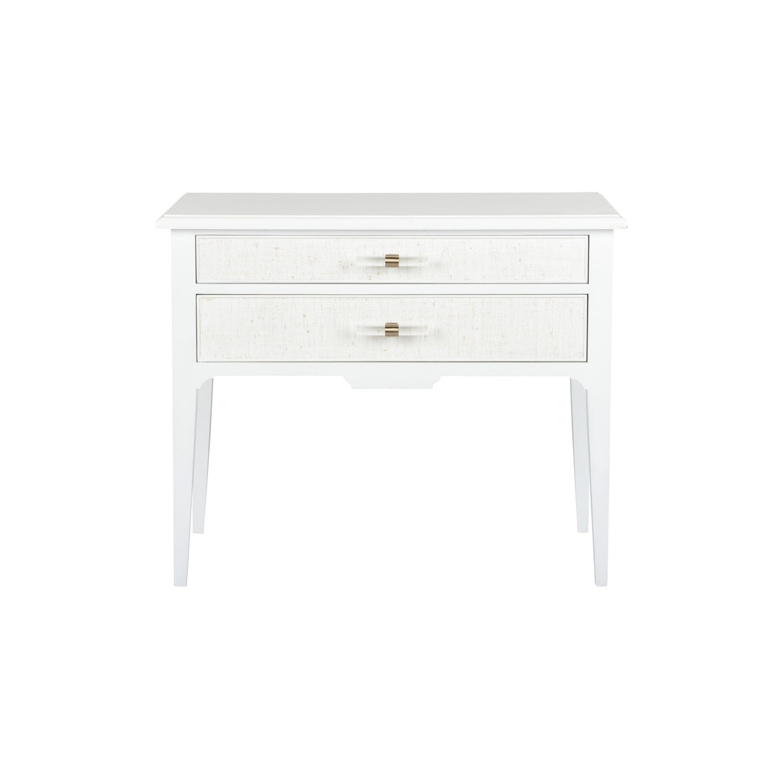 Chelsea House White Georgian Lowboy Cabinet