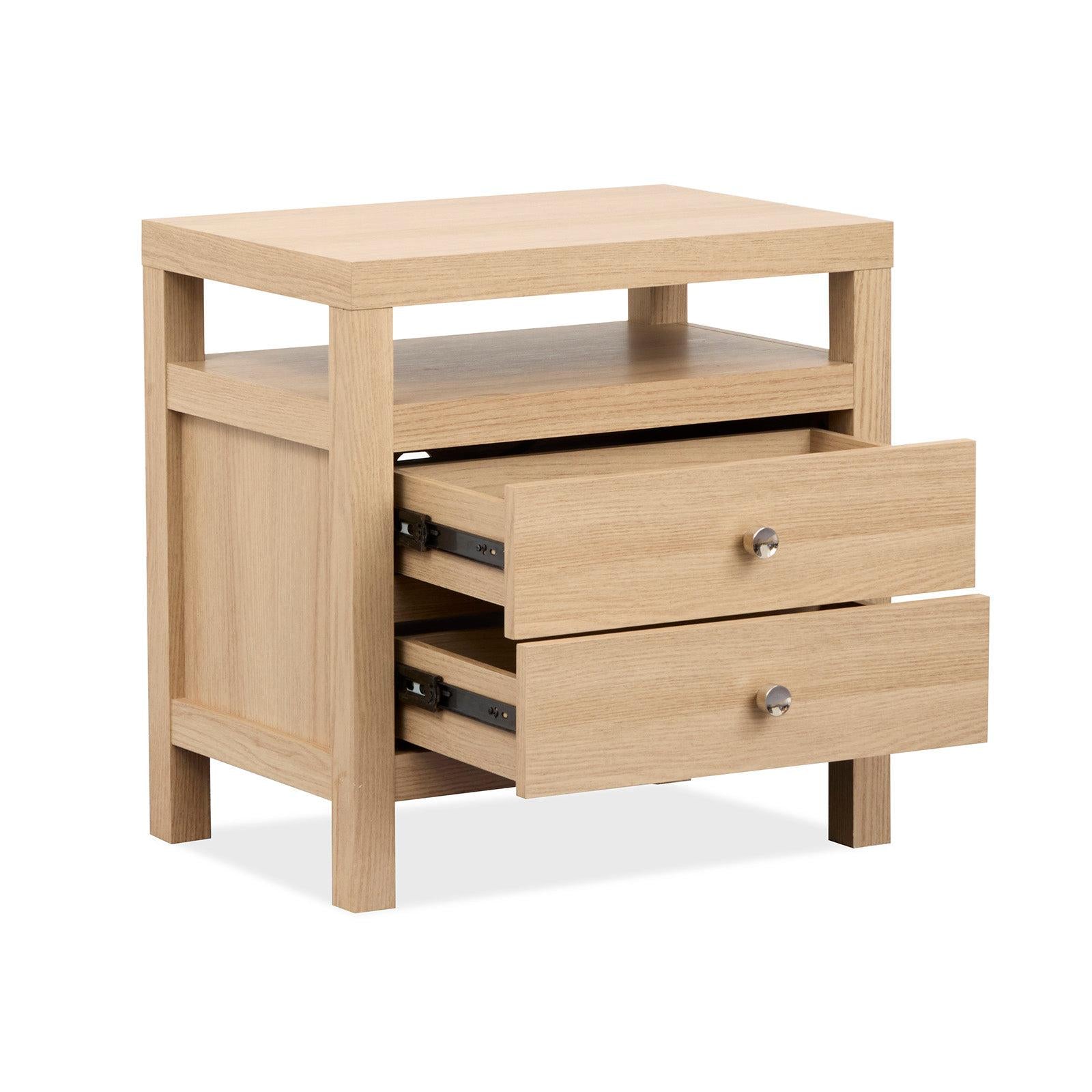 Magnussen Home Merrifield Sandstone Beige Drawer Nightstand
