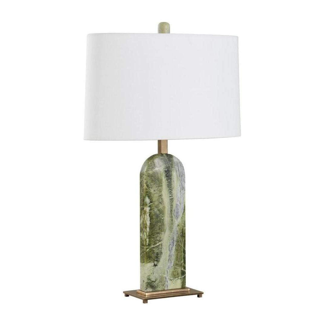 Uttermost Moorea Green Marble Table Lamp