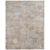 Feizy Augustine 39TXF Traditional Floral & Botanical, Tan/Blue/Ivory, Rug