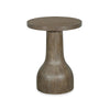 Magnussen Home Bosley Lt. Brown Porpoise Round Accent Table