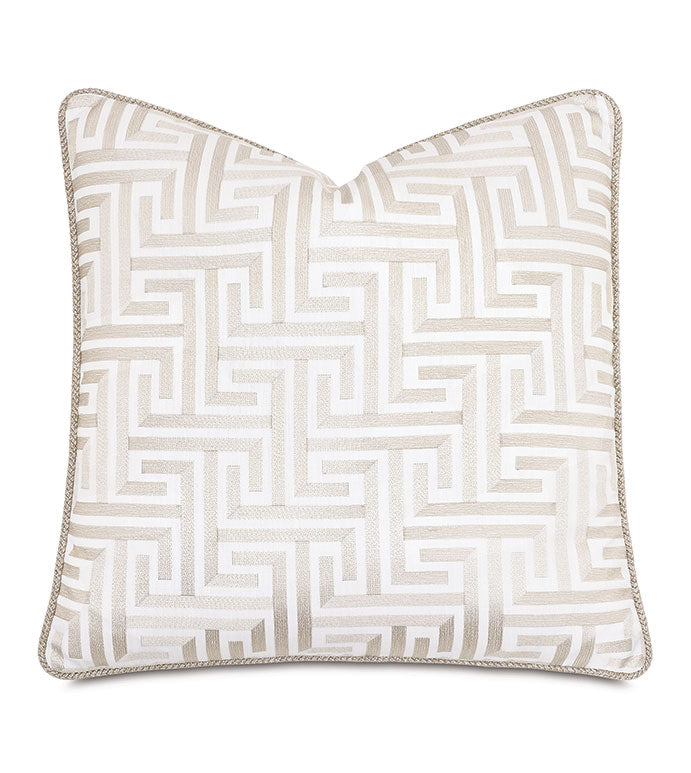 Eastern Accents Sussex Greek Key Decorative Pillow