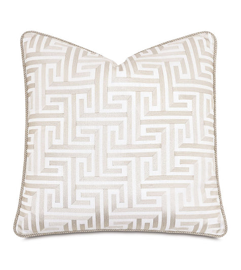 Eastern Accents Sussex Greek Key Decorative Pillow