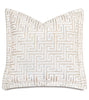 Eastern Accents Sussex Greek Key Euro Sham