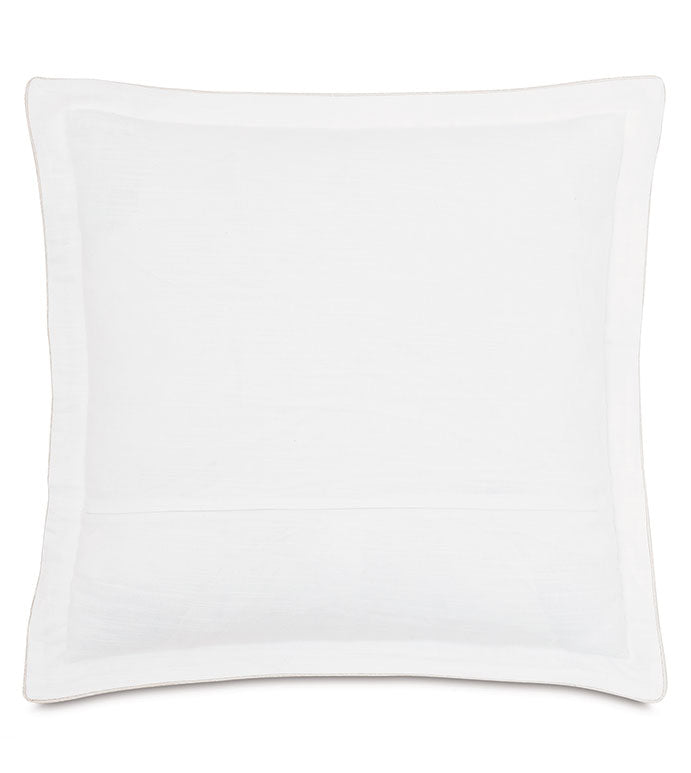 Eastern Accents Sussex Greek Key Euro Sham