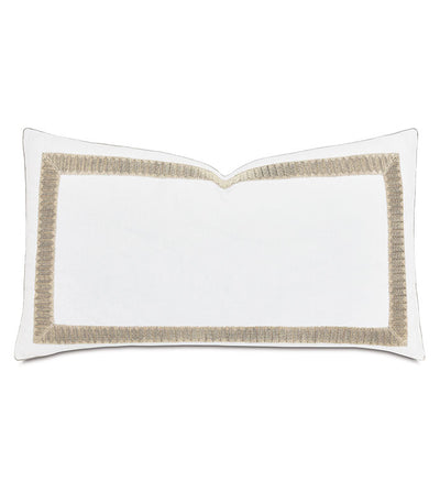 Eastern Accents Sussex Metallic Border Sham