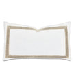 Eastern Accents Sussex Metallic Border Sham