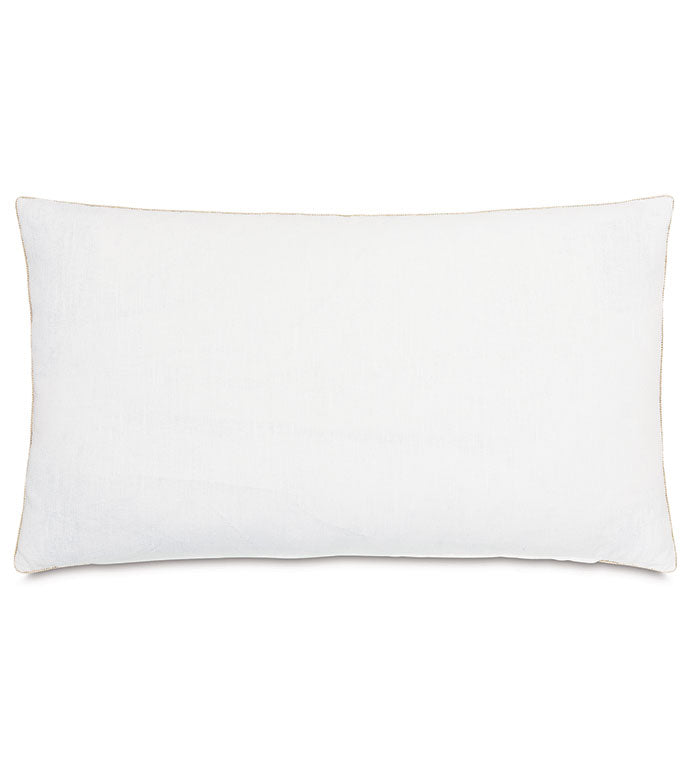 Eastern Accents Sussex Metallic Border Sham