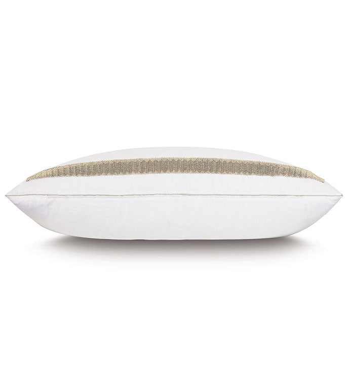 Eastern Accents Sussex Metallic Border Sham