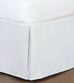 Eastern Accents Breeze Pleated Bed Skirt In White