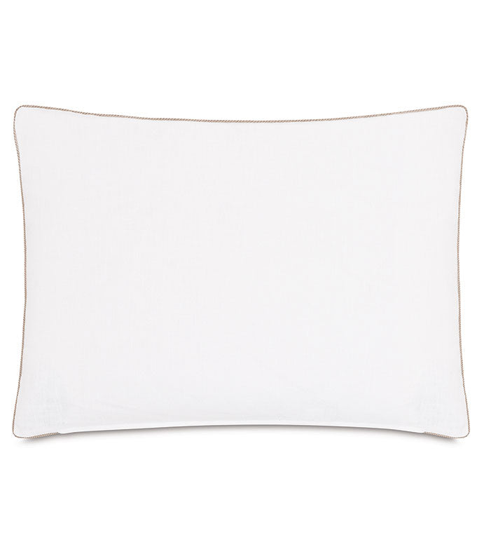 Eastern Accents Sussex Metallic Border Sham
