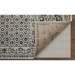 Feizy Kano 3874F Transitional Distressed Rug in Ivory/Taupe/Gray