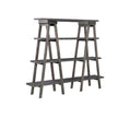 Magnussen Home Sutton Place Weathered Charcoal Bookshelf