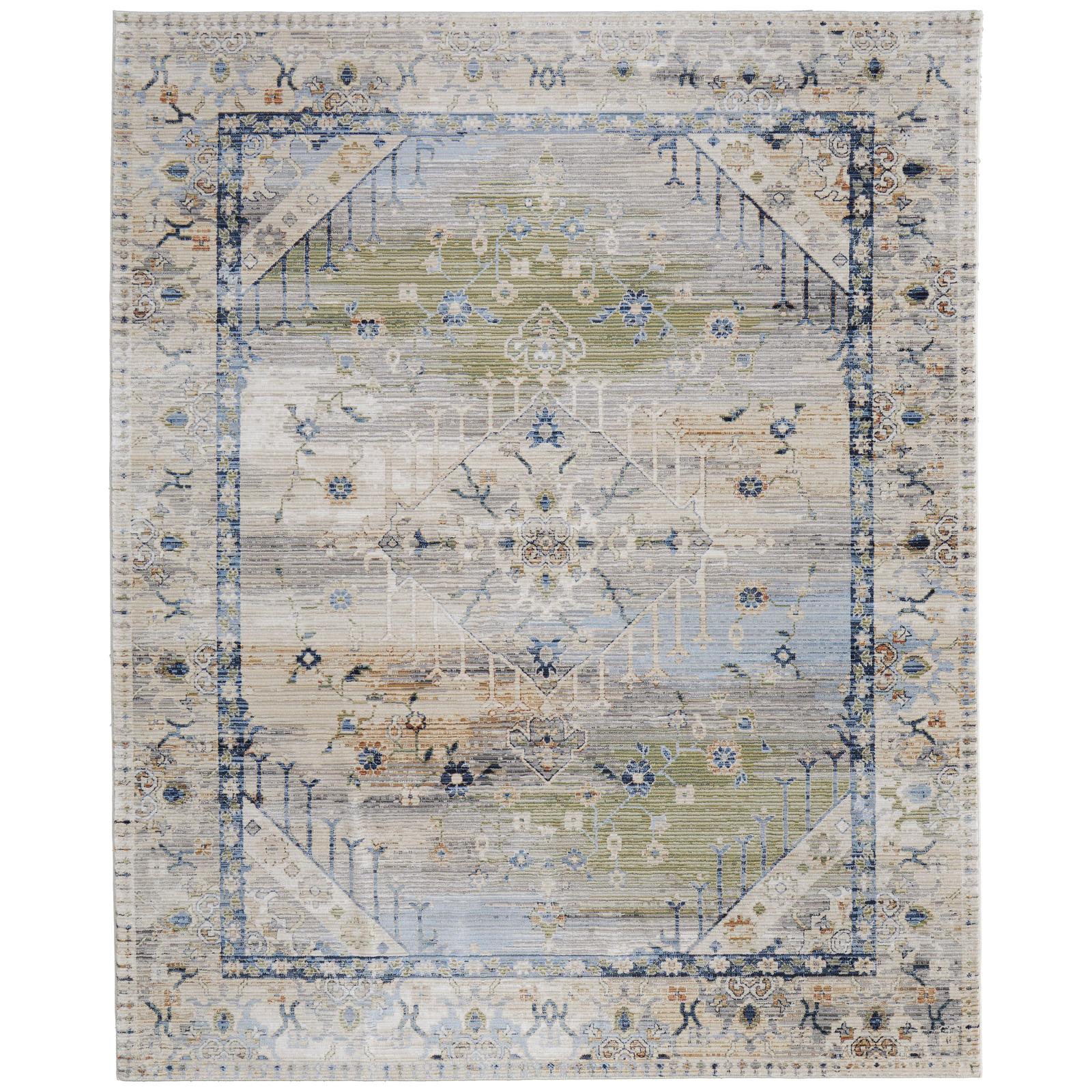 Feizy Melrose 39NZF Transitional Distressed Rug