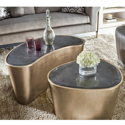 Marge Carson Bora Bora Cocktail Table Floor Sample