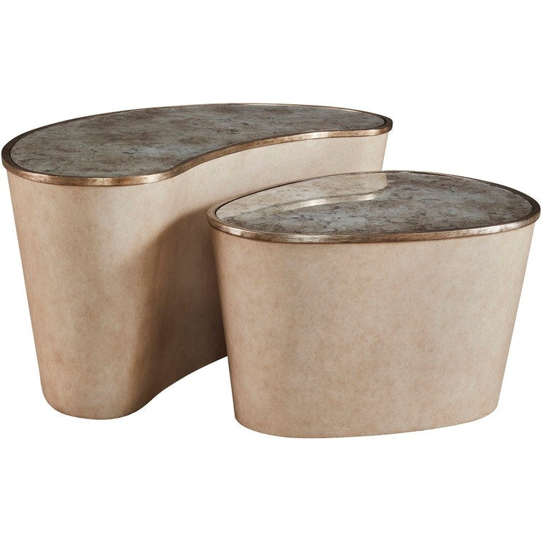 Marge Carson Bora Bora Cocktail Table Floor Sample