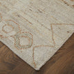 Feizy Kasbah 69G1F Transitional Moroccan Rug in Tan/Orange/Gray