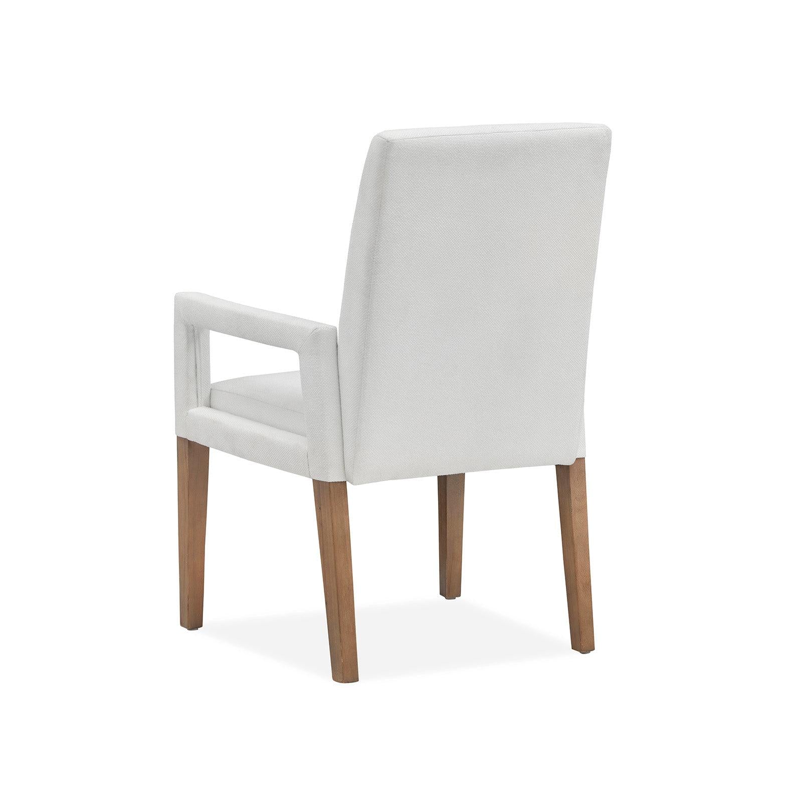 Magnussen Home Lindon Belgian Wheat Upholstered Arm Chair Set of 2