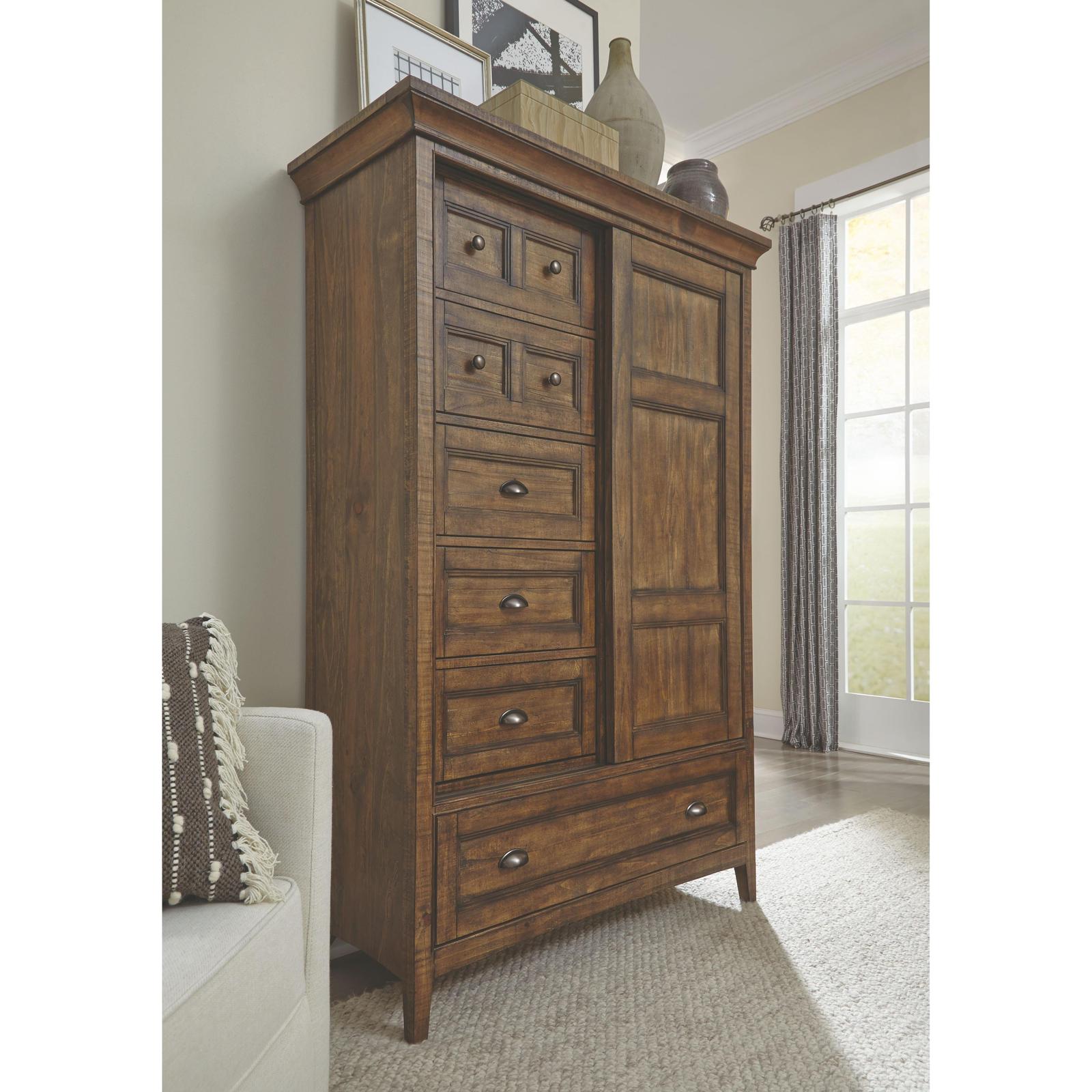 Magnussen Home Bay Creek Toasted Nutmeg Door Chest