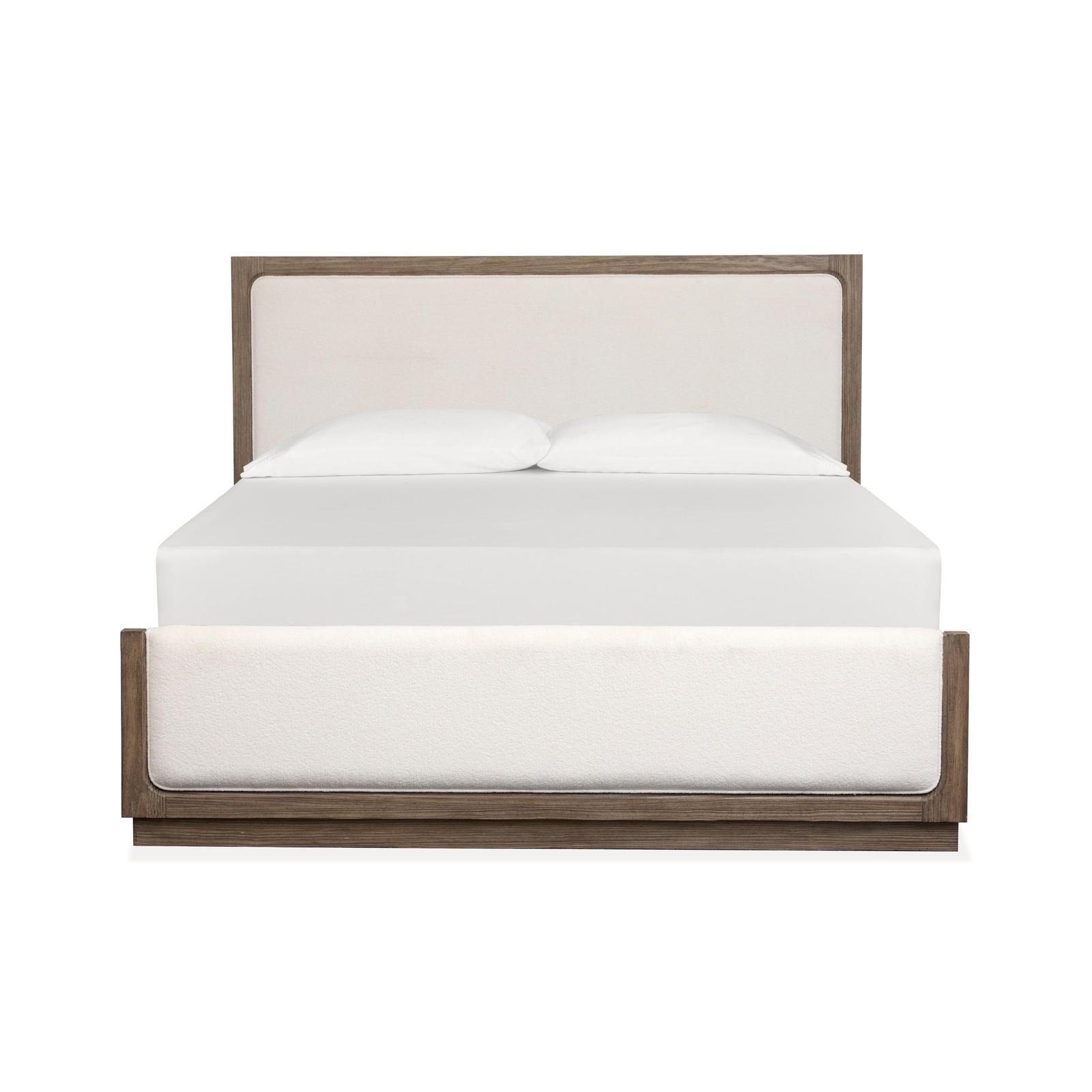 Magnussen Home Westbourne Dark Umber Upholstered Panel Bed