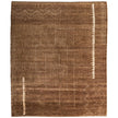 Feizy Agape 69HAF Modern Abstract Rug in Brown/Ivory