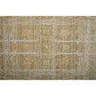 Feizy Eastfield 69FPF Modern Abstract Rug in Yellow/Ivory/Gold