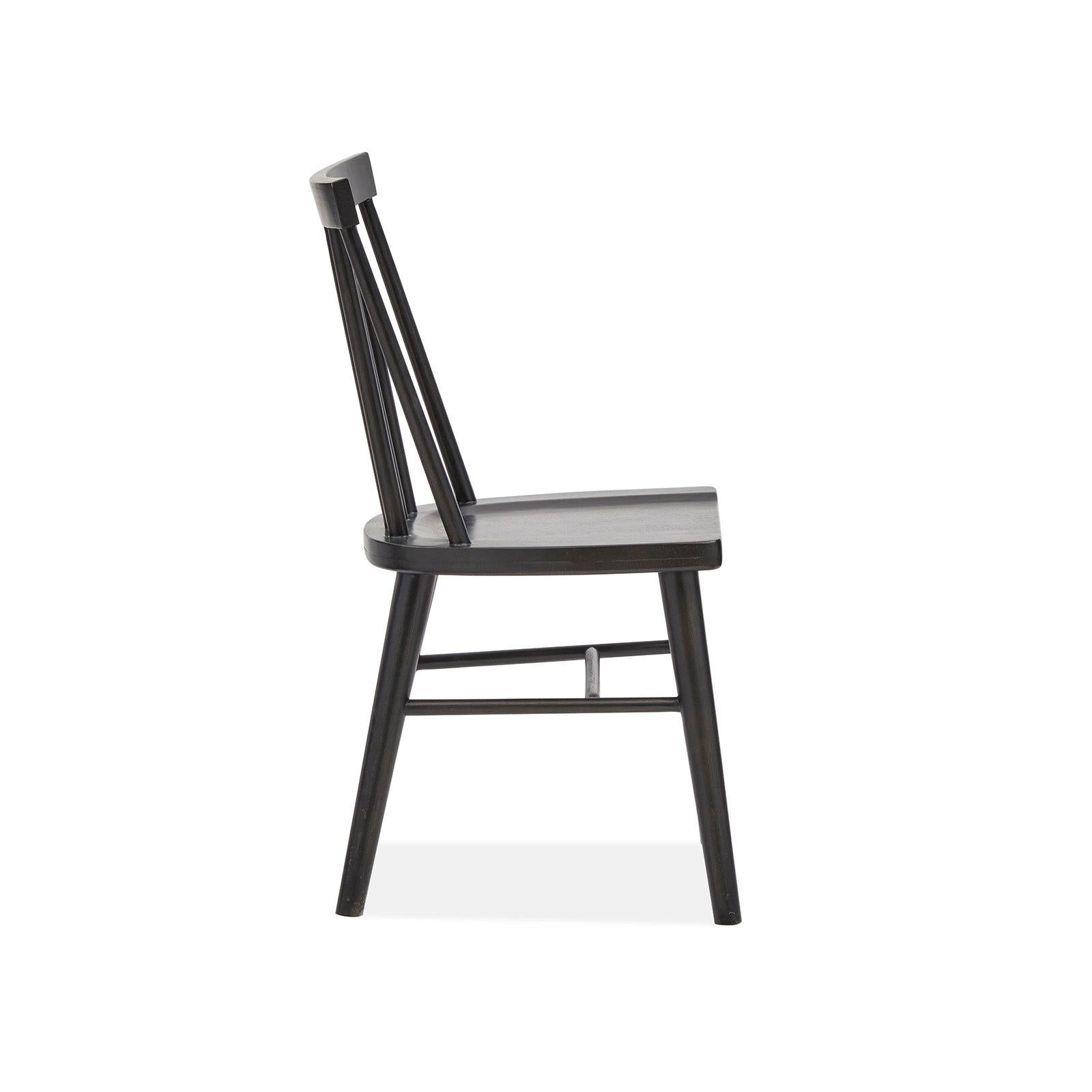 Magnussen Home Lindon Coffee Bean Side Chair Set of 2