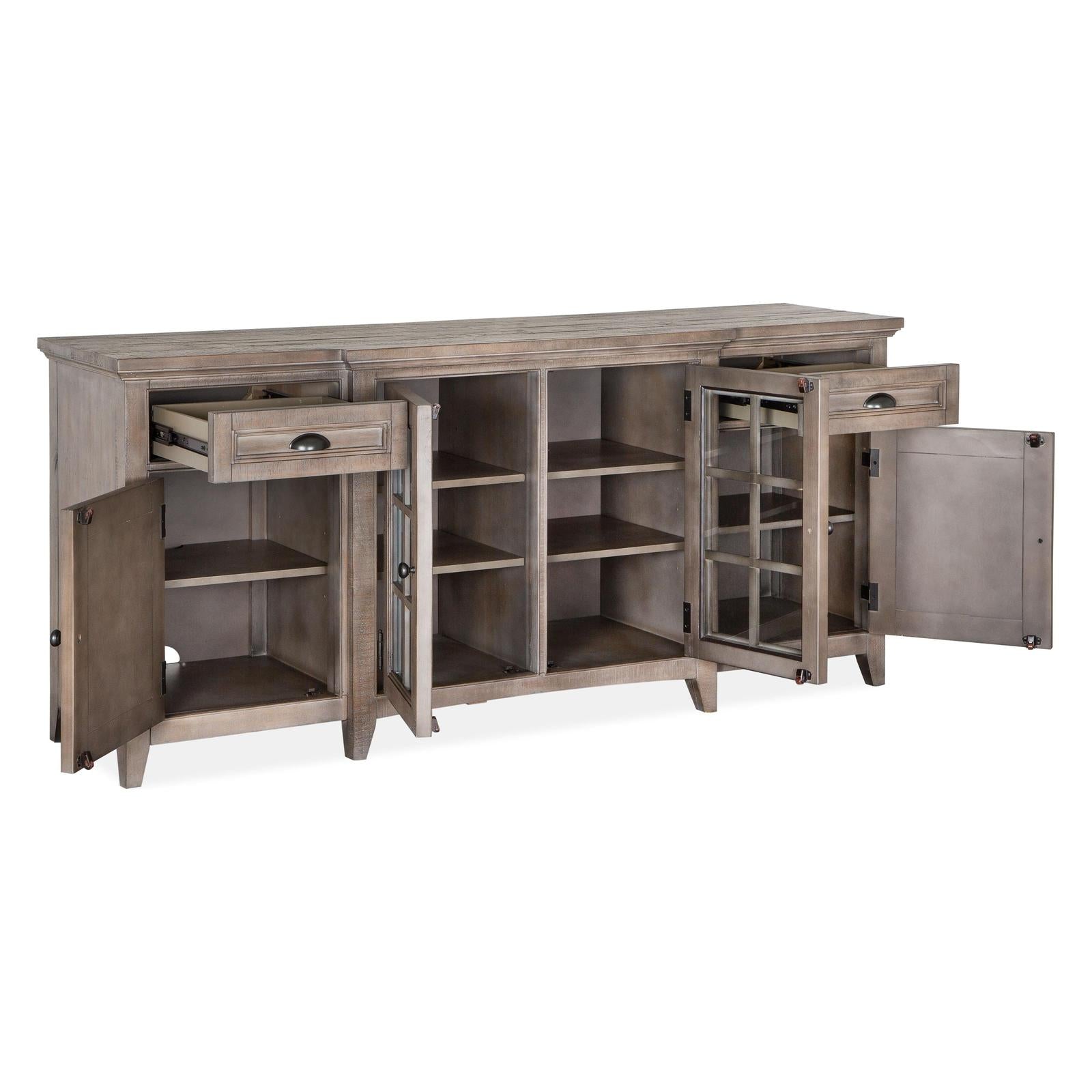 Magnussen Home Paxton Place Dovetail Grey Console