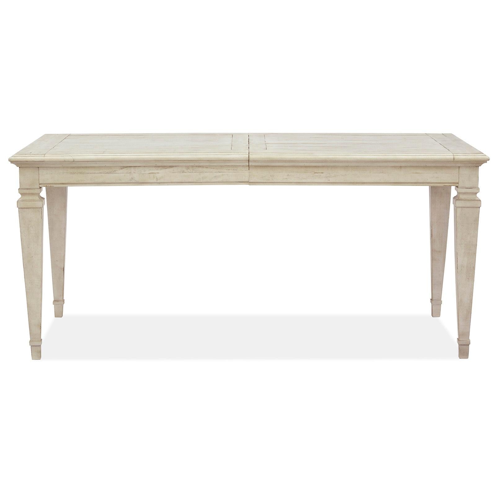 Magnussen Home Newport Alabaster Extendable Dining Table