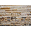 Feizy Deja 39PKF Modern Distressed Rug in Ivory/Brown/Tan