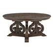 Magnussen Home Bellamy Peppercorn Round Cocktail Table