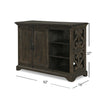 Magnussen Home Bellamy Peppercorn Printer Stand