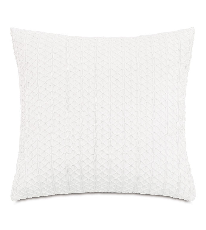 Eastern Accents Belize Trellis Euro Sham