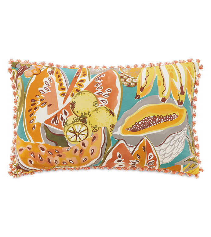Eastern Accents Belize Tropical Decorative Pillow