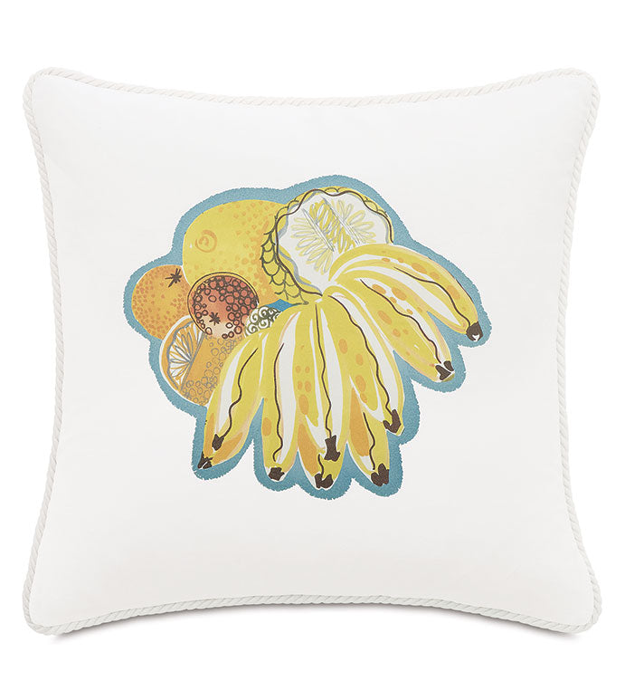 Eastern Accents Belize Screen-Print Decorative Pillow
