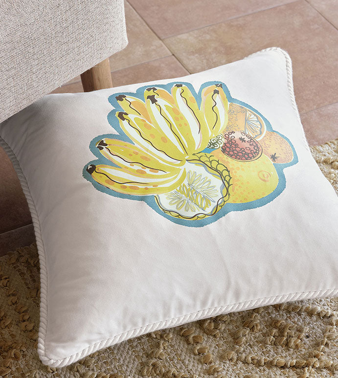 Eastern Accents Belize Screen-Print Decorative Pillow