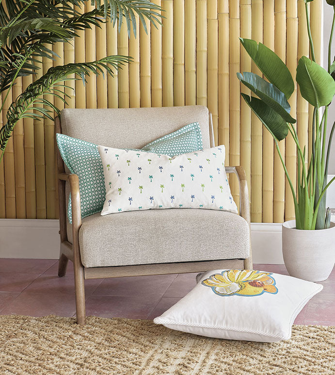 Eastern Accents Belize Screen-Print Decorative Pillow